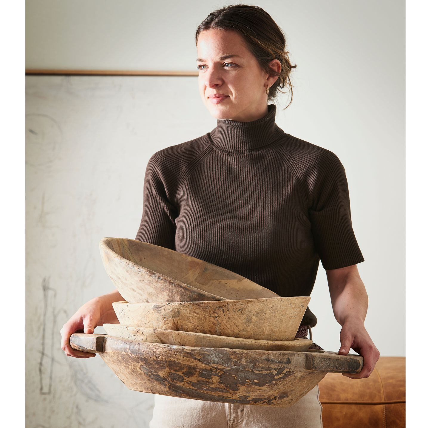 Recycled Wood Bowl - Medium
